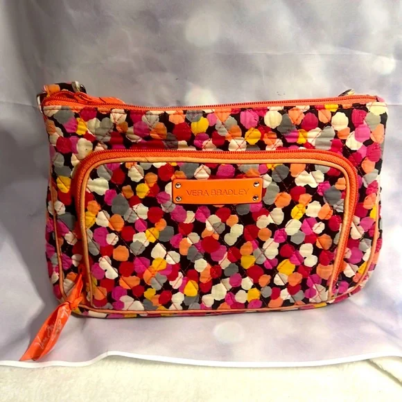 Crossbody Bag Vera Bradley Orange Purse Dana Buchman